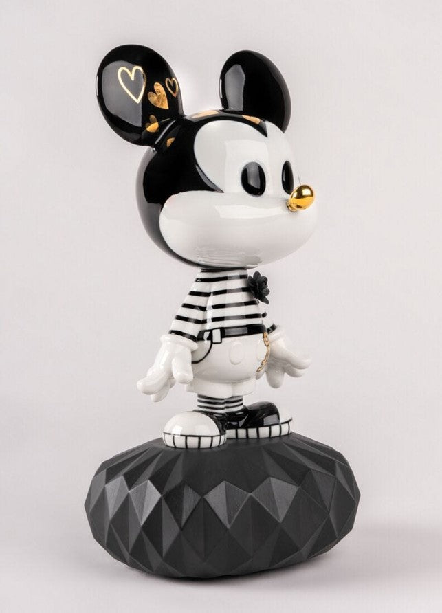 Scultura Mickey in Black and White