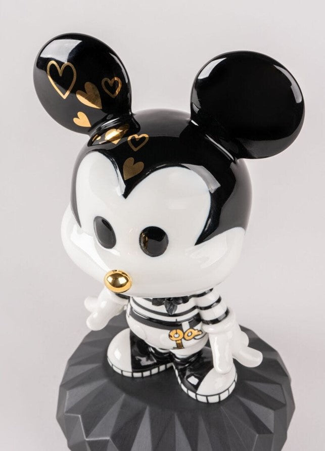 Scultura Mickey in Black and White