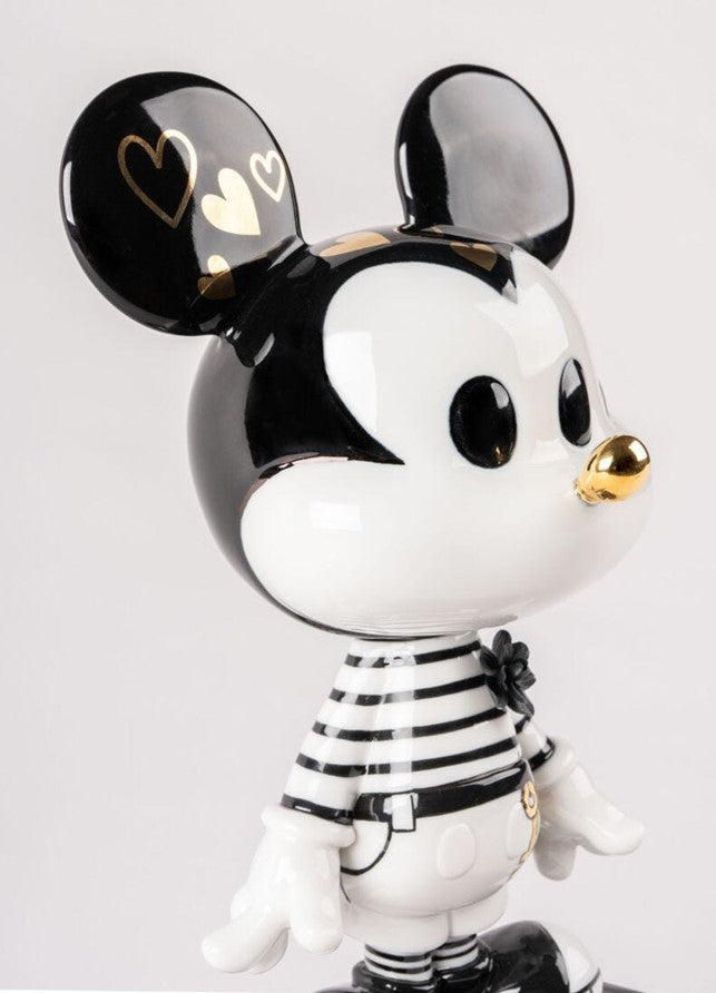 Scultura Mickey in Black and White